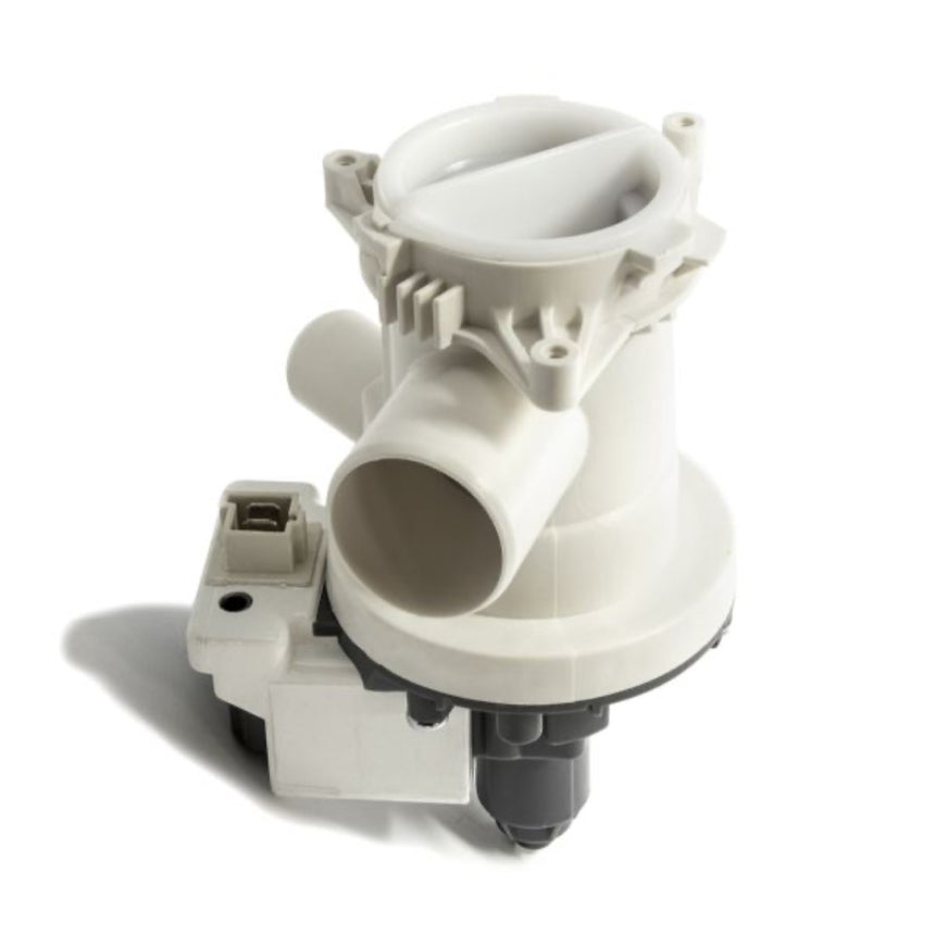 White mechanical valve on a white background