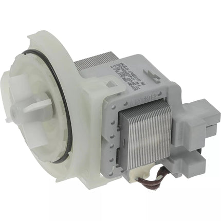 Mechanical component with white and gray colors on a white background