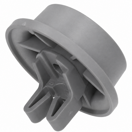A gray plastic replacement part, likely a door handle trim or latch component, shown on a plain white background.