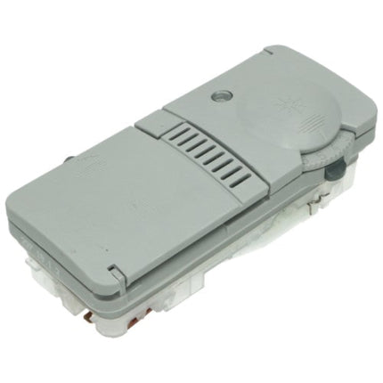 A gray plastic replacement part, likely a door handle trim or control module, shown on a plain white background.