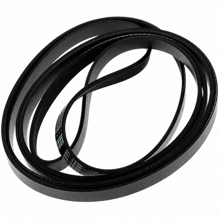 Black belt on a white background