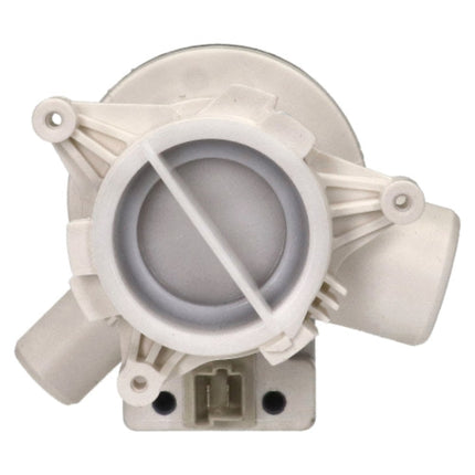 White mechanical component on a white background