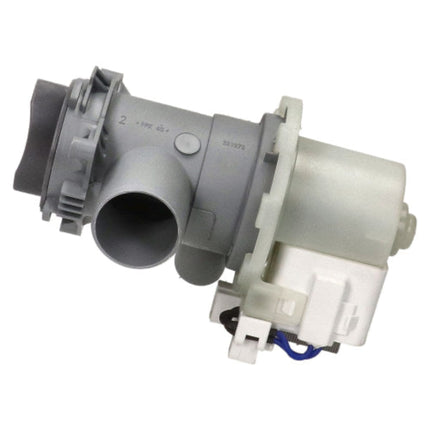 Gray and white mechanical component on a white background