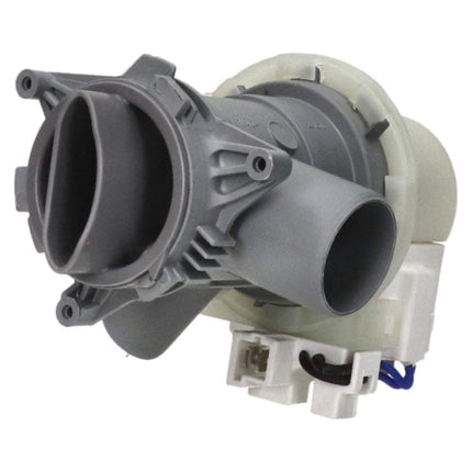 Gray and white mechanical component on a white background