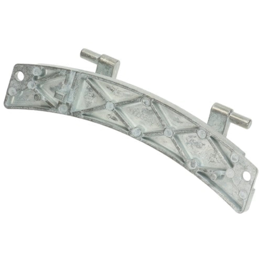 Metal bracket on a white background