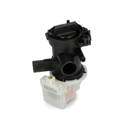 Black mechanical valve on a white background