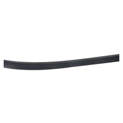 Black car spoiler on a white background