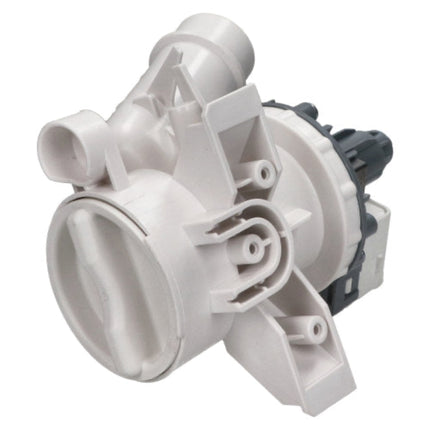White mechanical component on a white background