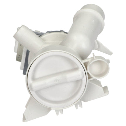 White mechanical component on a white background