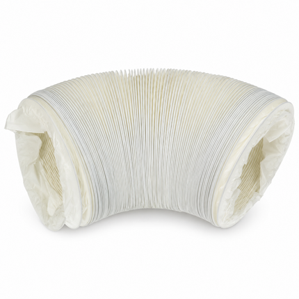 Roll of white paper on a white background