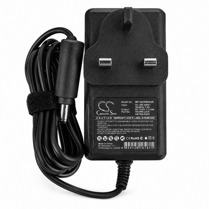 Black power adapter with Cameron Sino branding on a white background
