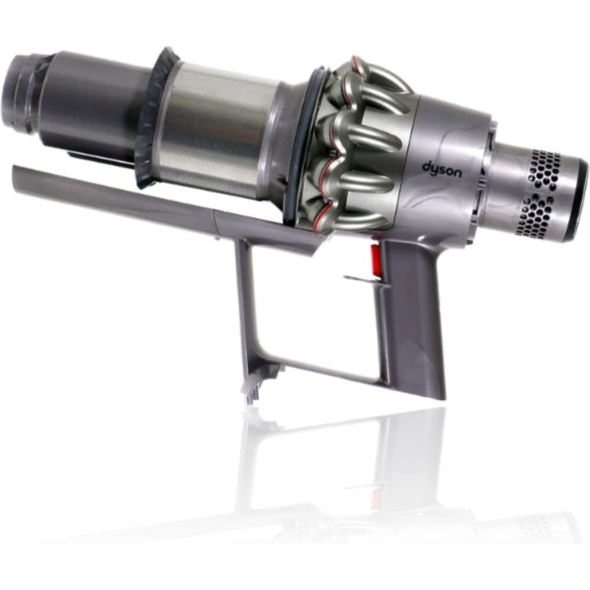 Dyson vacuum cleaner on a white background
