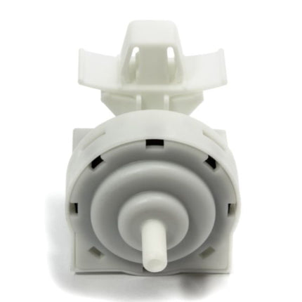 White mechanical pump on a white background