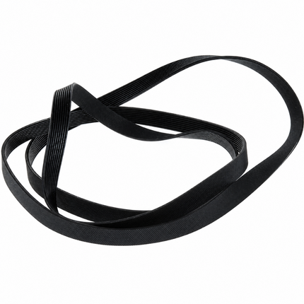 Black belt on a white background