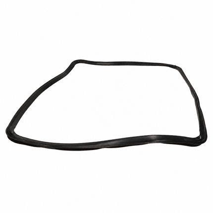 A black rubber gasket or seal shown on a plain white background.