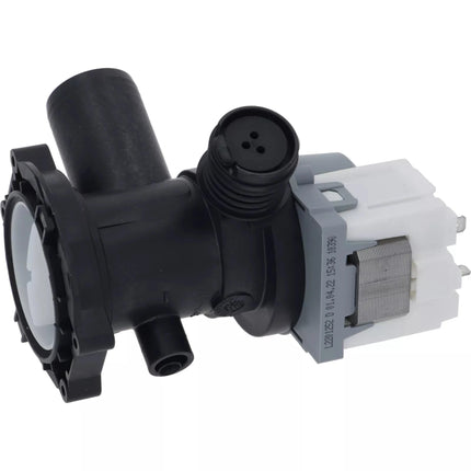 Mechanical component with black and gray parts on a white background