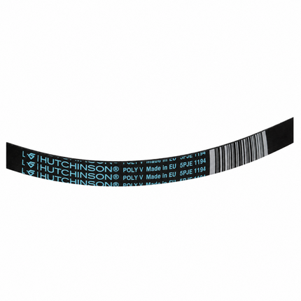 Hutchinson bicycle tire bead with branding on a white background