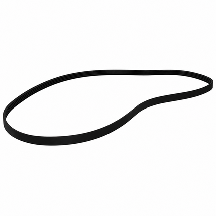 Black belt on a white background