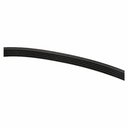 Black cabinet handle on a white background