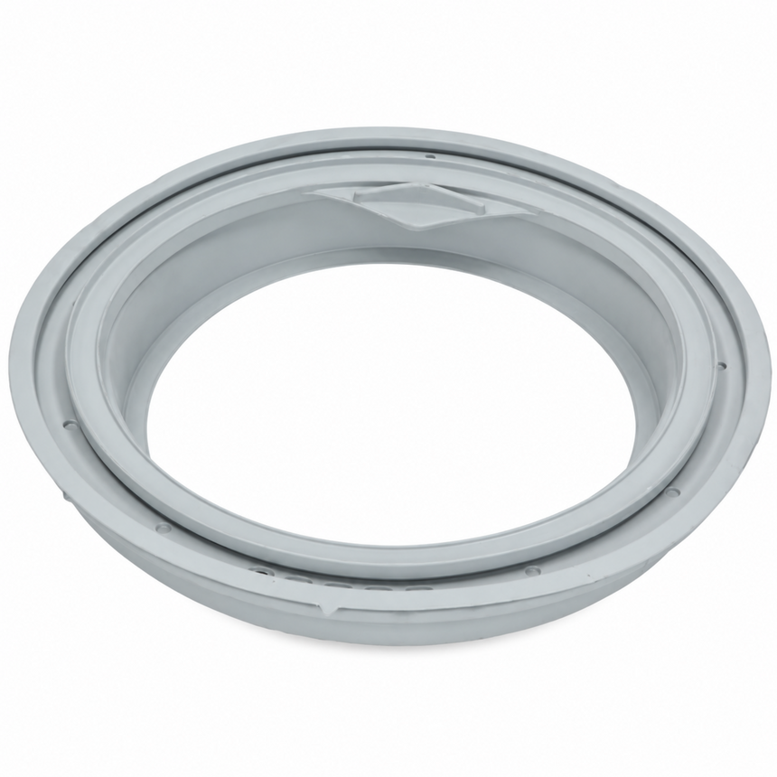 A light gray circular plastic or metal ring component, likely a replacement part, shown on a solid white background.