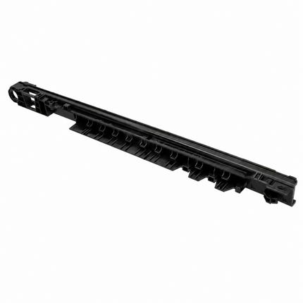 A black plastic replacement part, likely a toner drum carrier belt or roller assembly, shown diagonally on a plain white background.