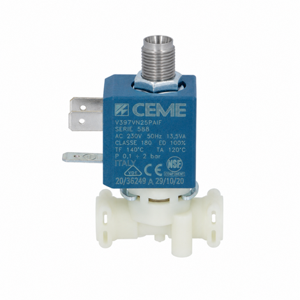 Ceme valve on a white background