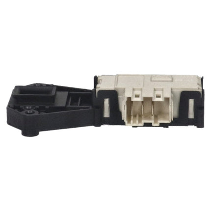A black and off-white plastic automotive electrical connector or sensor component, shown against a plain white background.