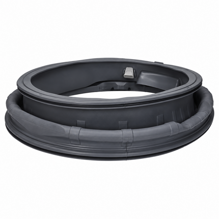 A dark gray circular industrial or utility component, possibly a collar, guide, or mechanical housing part, shown on a plain white background.
