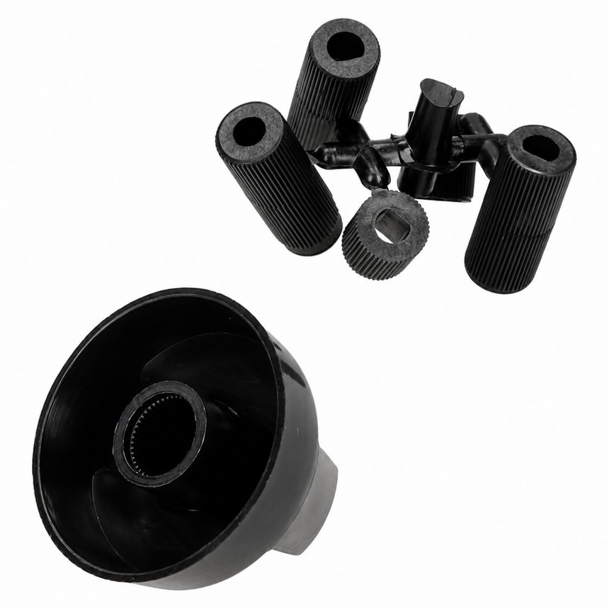 Universal Oven Black Knob
