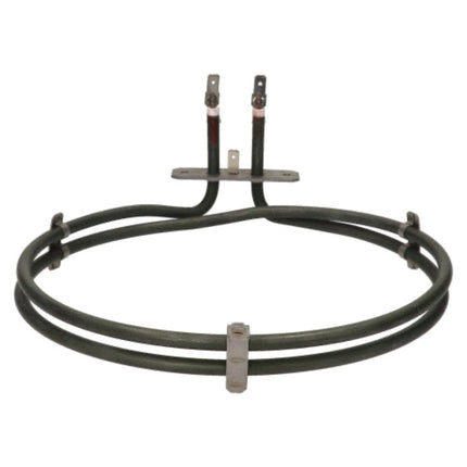Electric stove burner element on a white background