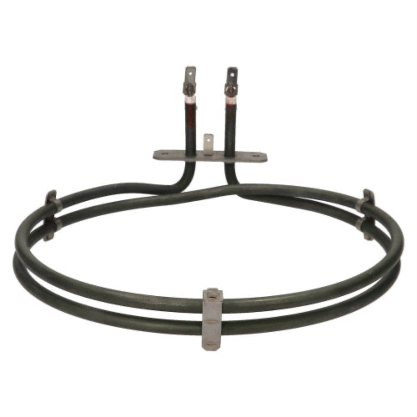 Electric stove burner element on a white background