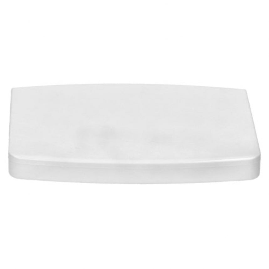 A white rectangular tray or shallow dish with rounded corners, shown from a top-down view on a plain white background.