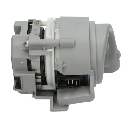 Gray mechanical component on a white background