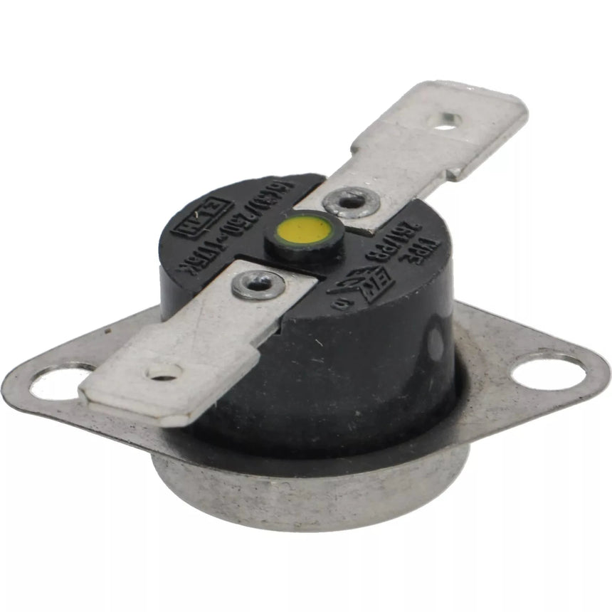 Thermostat component on a white background